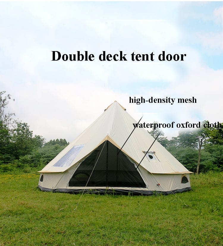 HomeBound Essentials WonderLust Palace - Luxury Mongolian Yurt Family Tent