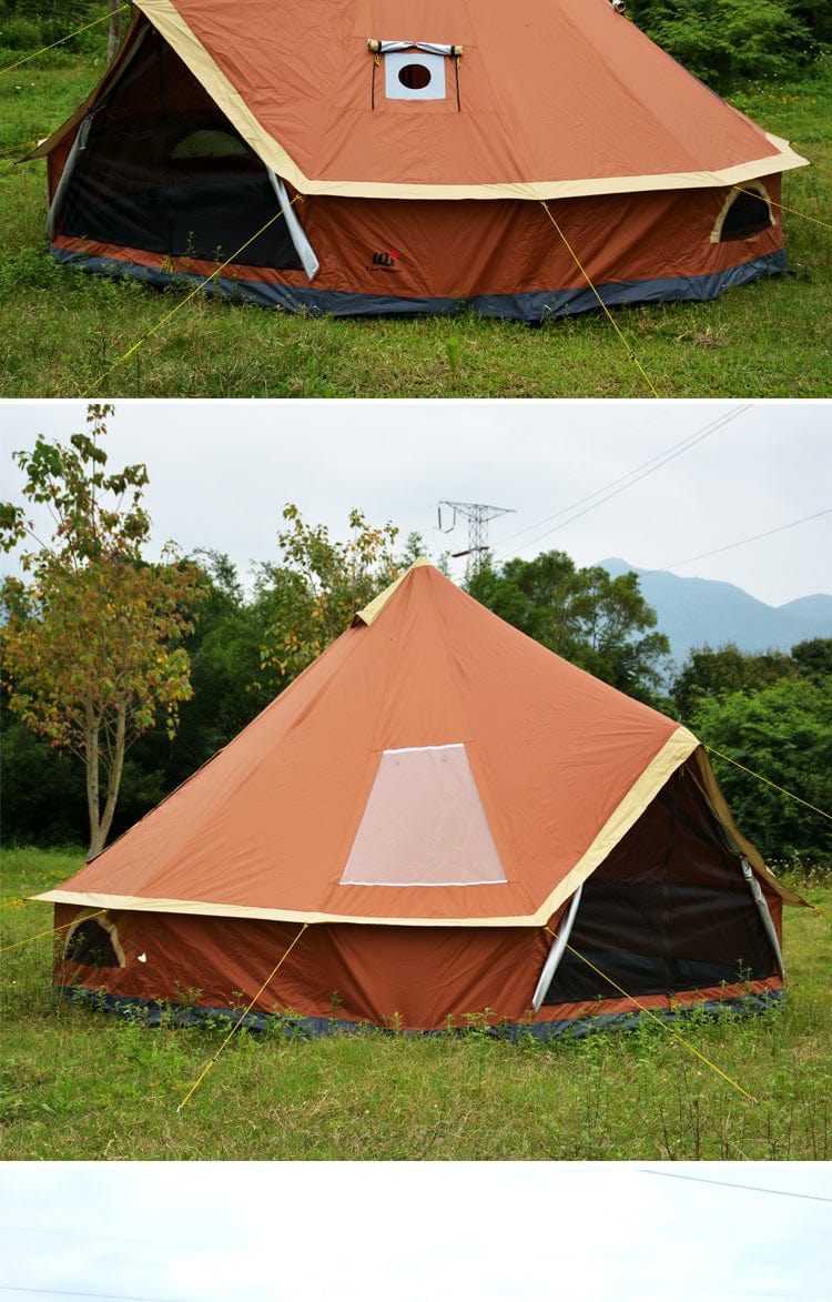 HomeBound Essentials WonderLust Palace - Luxury Mongolian Yurt Family Tent