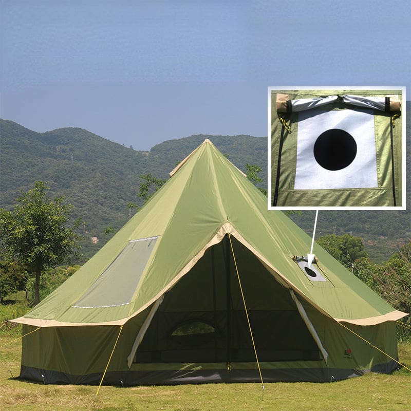 HomeBound Essentials WonderLust Palace - Luxury Mongolian Yurt Family Tent