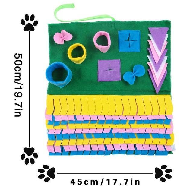 HomeBound Essentials WoofSnuff - Dog Snuffle Mat Puzzle Feeder