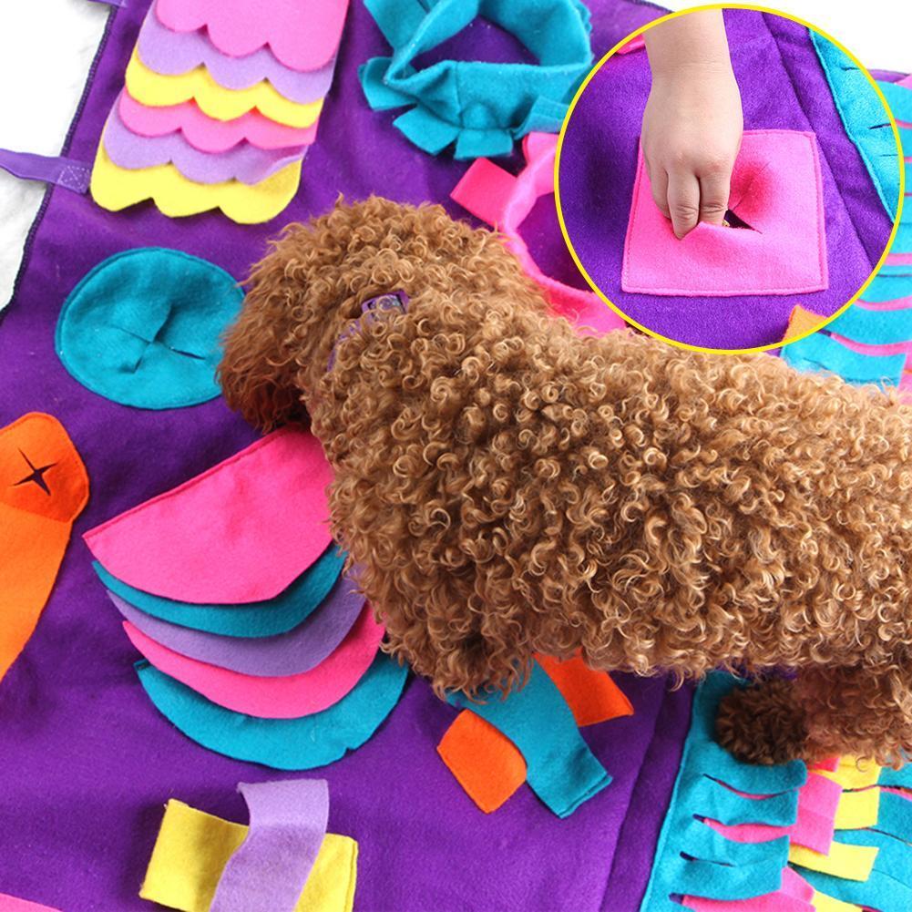 HomeBound Essentials WoofSnuff - Dog Snuffle Mat Puzzle Feeder