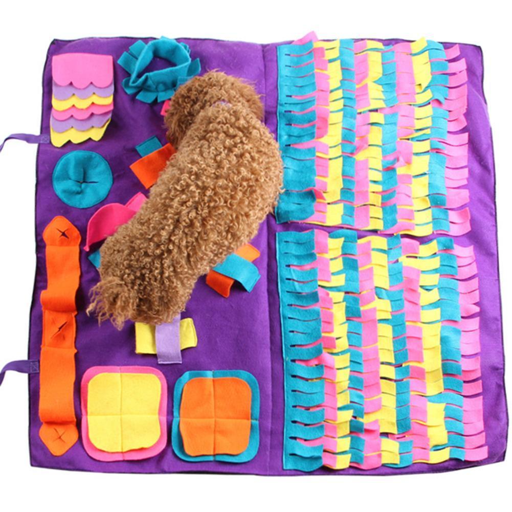 HomeBound Essentials WoofSnuff - Dog Snuffle Mat Puzzle Feeder