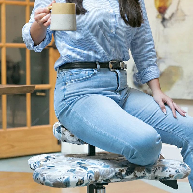 HomeBound Essentials Manual lifting 11 ZenSquat™ Ergonomic Kneeling Chair - Enhance Posture & Productivity