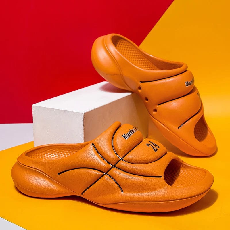 HoopsComfort Slides: Original Basketball Non - slip EVA Beach Slipper Crocs - Homebound Essentials