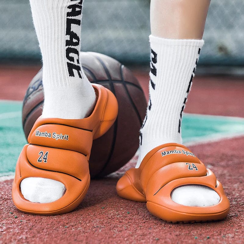 HoopsComfort Slides: Original Basketball Non - slip EVA Beach Slipper Crocs - Homebound Essentials