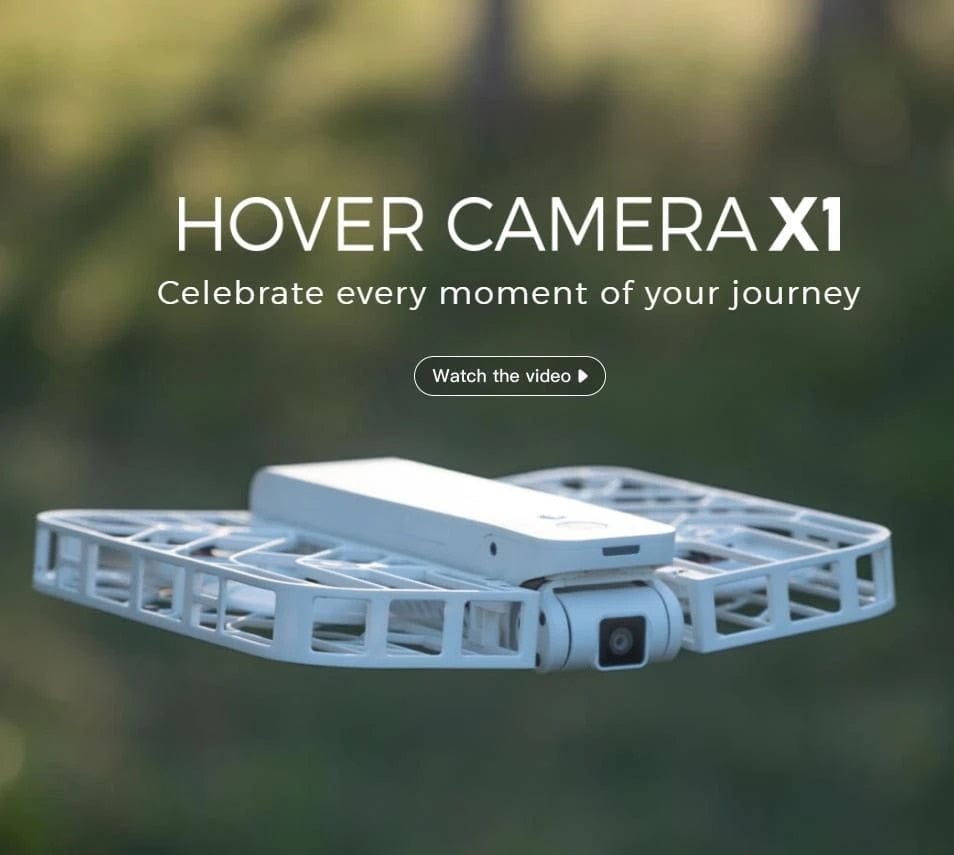 Hover Camera X1 Pocket - Sized Self - flying Camera: Small, Lighter, and Easier - Homebound Essentials