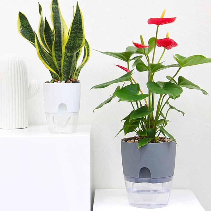 HydroBloom - Hydroponic Self Watering Flowerpot (3 Pots Set) - Homebound Essentials