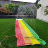 Inflatable Automatic Sprinkler Rainbow Water Slide - Homebound Essentials