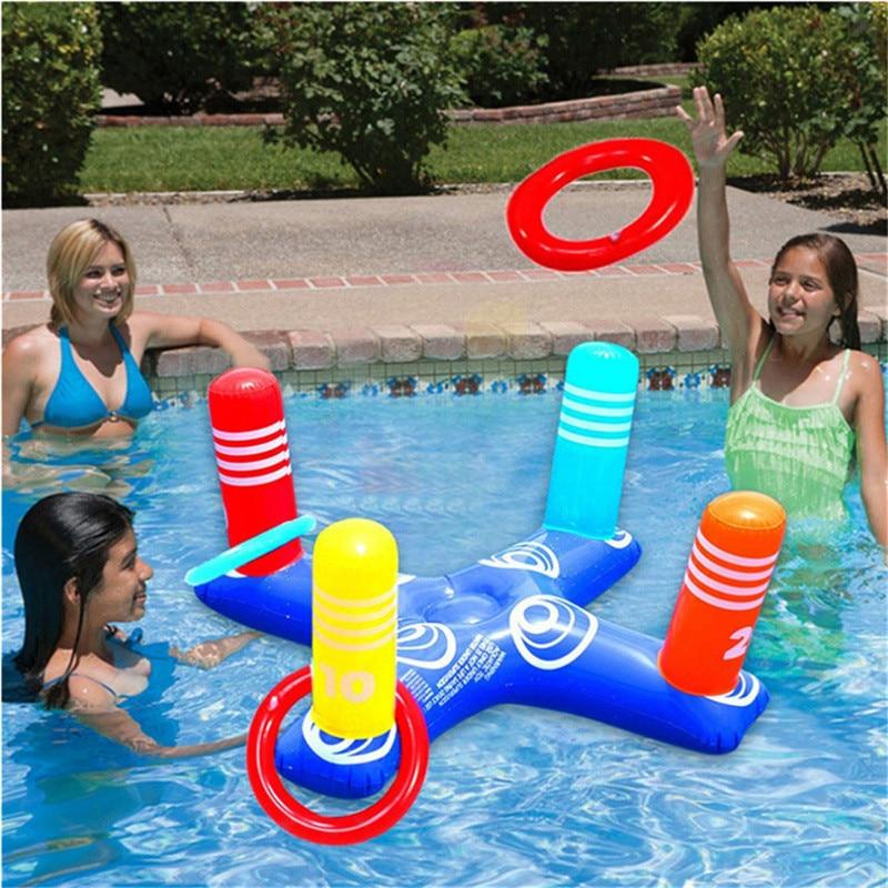 Inflatable Ring Toss Pool Game - Homebound Essentials