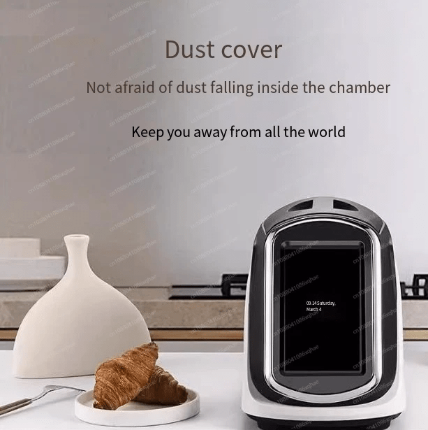 Intelligent toaster, driver, sandwich maker, household and commercial small breakfast machine, multifunctional touch screen - Homebound Essentials