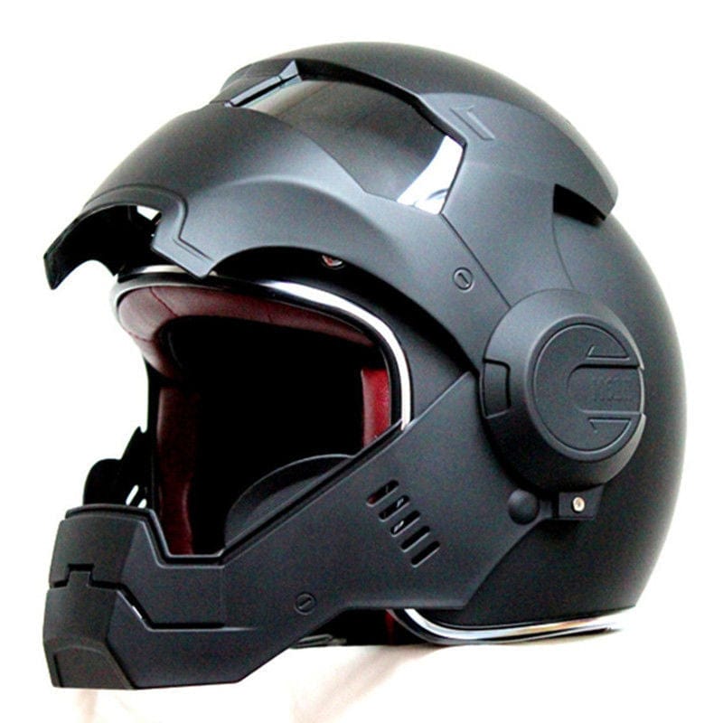 IronHero: Limited Edition Retro Marvel Motorcycle Helmet - Homebound Essentials