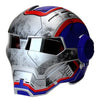 IronHero: Limited Edition Retro Marvel Motorcycle Helmet - Homebound Essentials