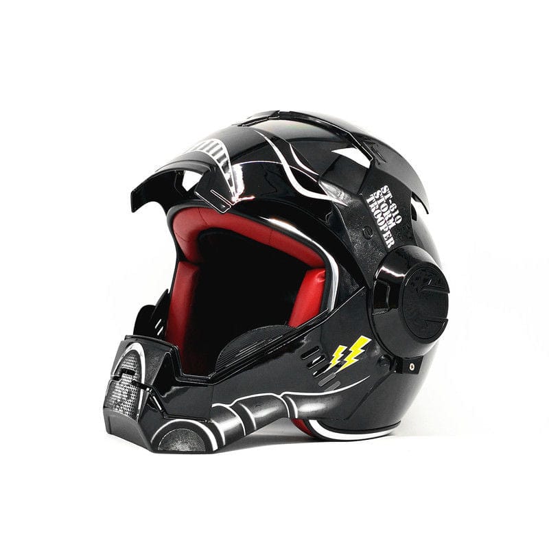 IronHero: Limited Edition Retro Marvel Motorcycle Helmet - Homebound Essentials