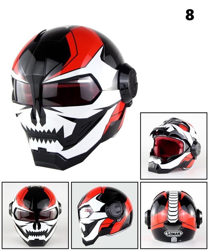 IronRider: Limited Edition Flip - Open Retro Motorcycle Helmet - Homebound Essentials