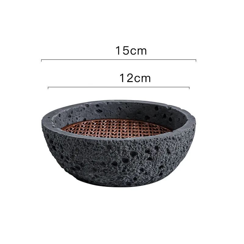 Japanese Style Planet Volcanic Stone Artistic Conception Dish Sushi Ice Plate - Homebound Essentials