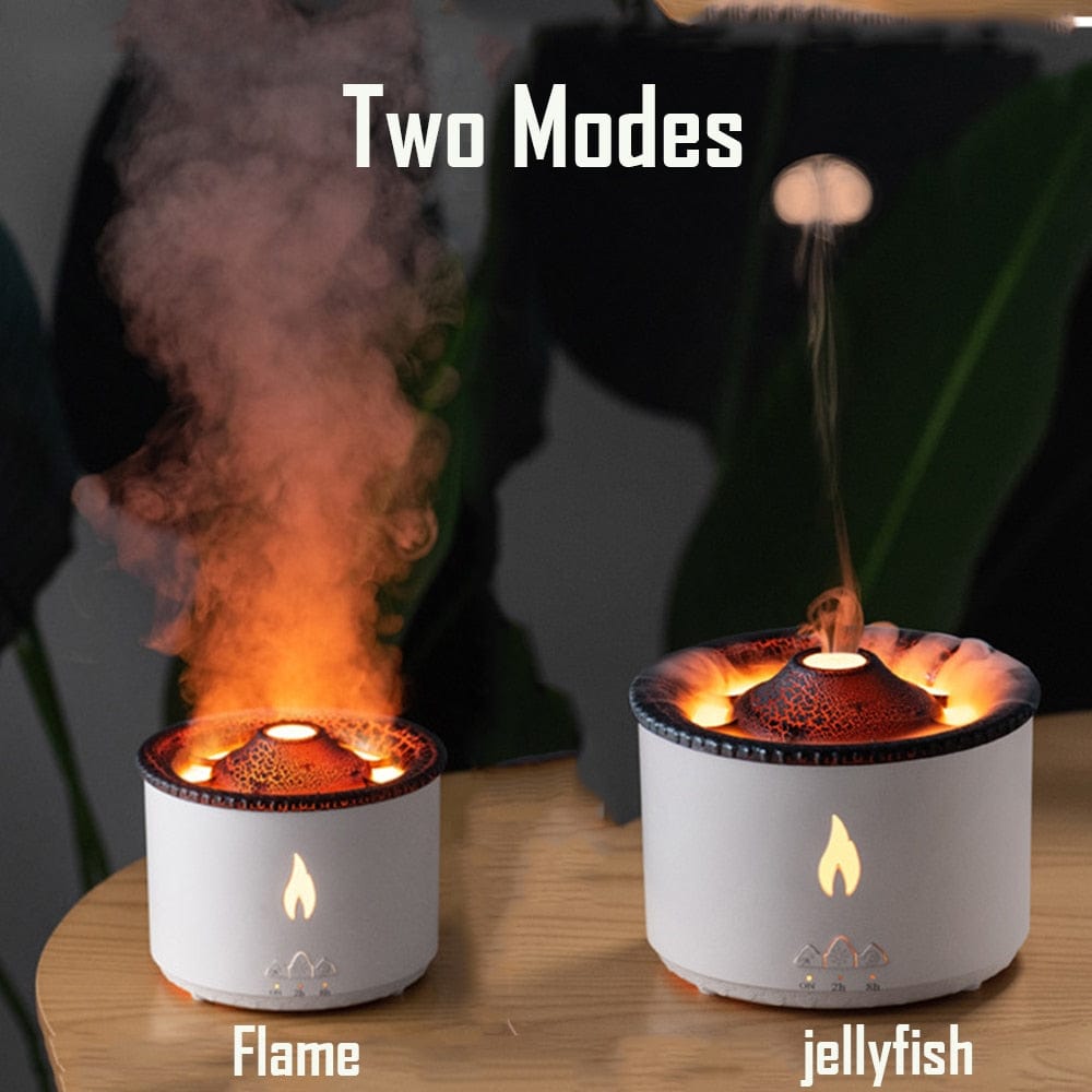 Jellyfish Flame Air Essential Oil Diffuser Humidifier - Homebound Essentials