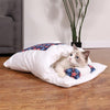 KatKamp - Extra Comfy & Warm Cat Sleeping Bag - Homebound Essentials