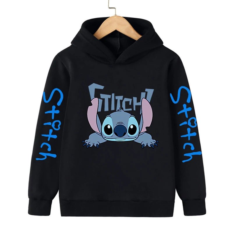 Kawaii Stitch Hoodie for Children - Homebound Essentials