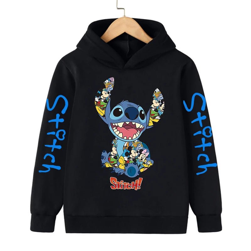 Kawaii Stitch Hoodie for Children - Homebound Essentials