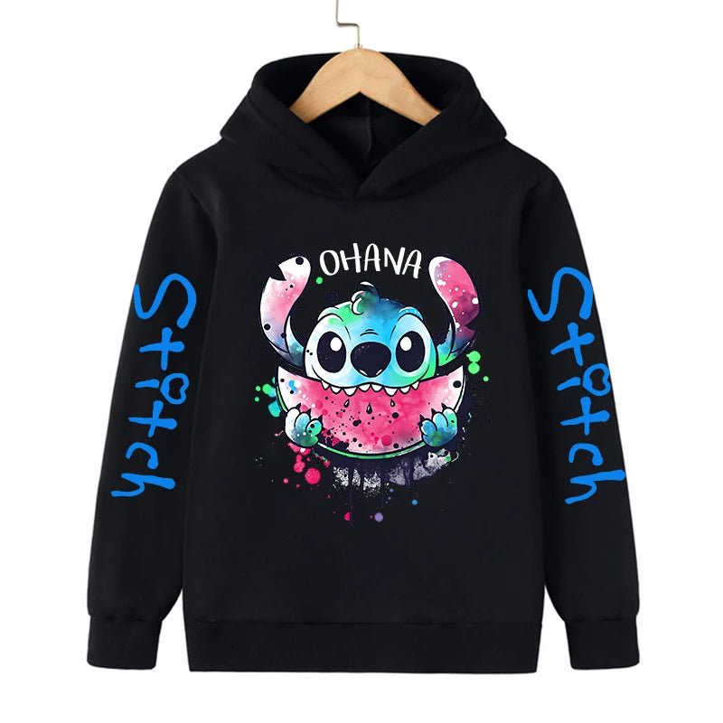 Kawaii Stitch Hoodie for Children - Homebound Essentials