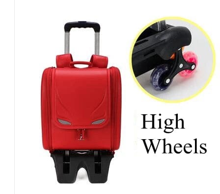 Kids School Backpack on Wheels: Orthopedic Wheeled Backpack - Homebound Essentials