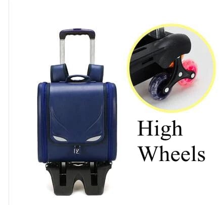 Kids School Backpack on Wheels: Orthopedic Wheeled Backpack - Homebound Essentials