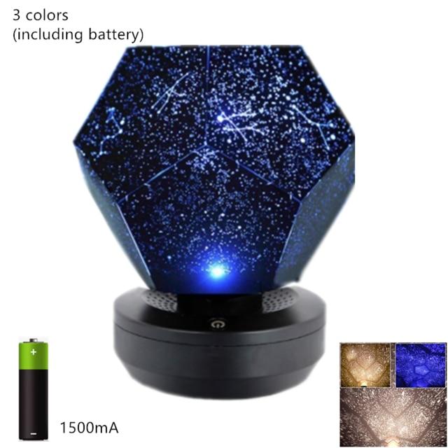 LED Galaxy Nebula Projector Lamp - Homebound Essentials