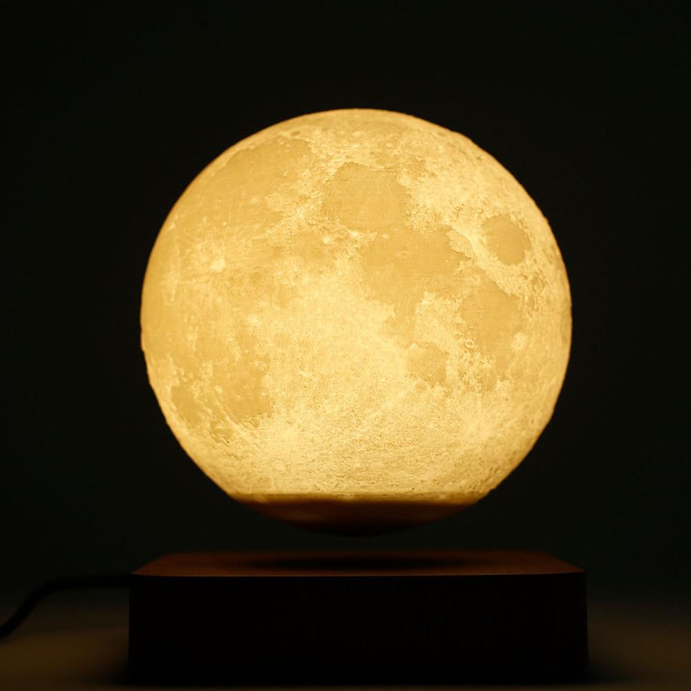 Lunamen - Magnetic Levitating Moon Lamp - Homebound Essentials