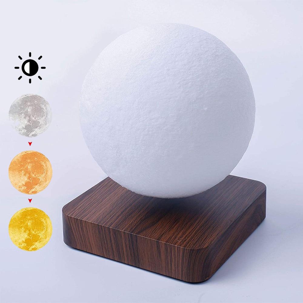 Lunamen - Magnetic Levitating Moon Lamp - Homebound Essentials