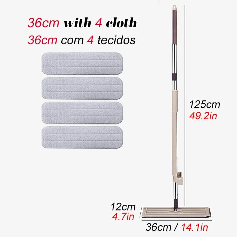 Magic Smart Self - Cleaning Mop – 360° Rotation for Effortless Cleaning - Homebound Essentials