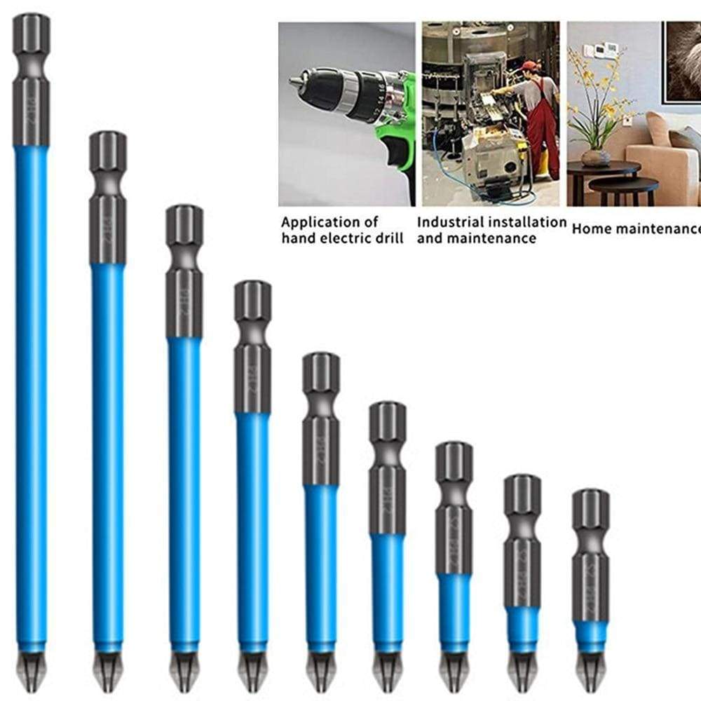 MagnaBits - Strong Magnetic Anti - Slip Drill Bit Set - Homebound Essentials