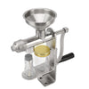 Manual Oil Press Machine - Stainless Steel Cold and Hot Press Oil Maker for Nuts & Seeds - Homebound Essentials