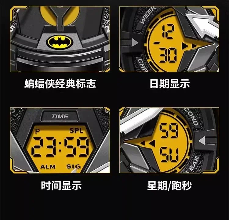 Marvel Joint Limited Batman Watch - Valentines Day & Christmas Gift for Kids - Homebound Essentials