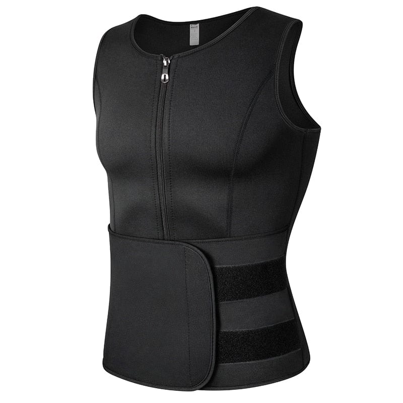 Men Adjustable Waist Trainer Vest Workout Body Shaper - Homebound Essentials