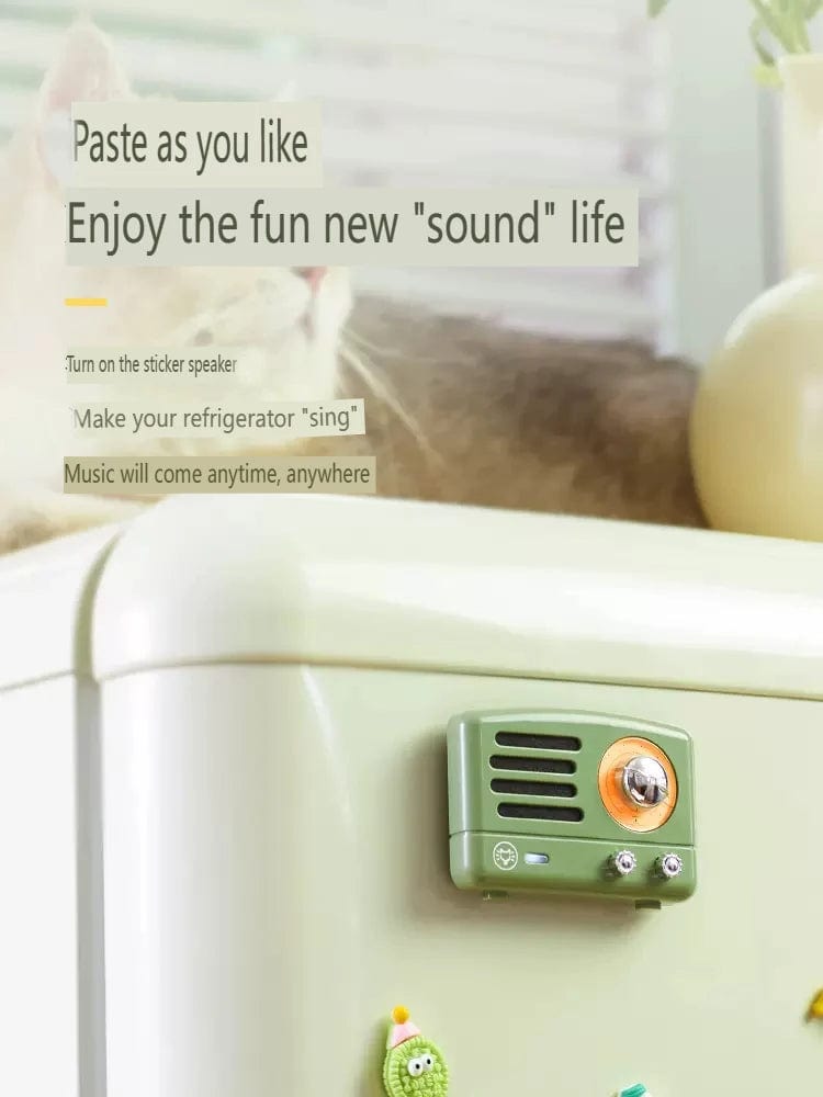 Mini Magnetic Refrigerator Bluetooth Speaker - Homebound Essentials