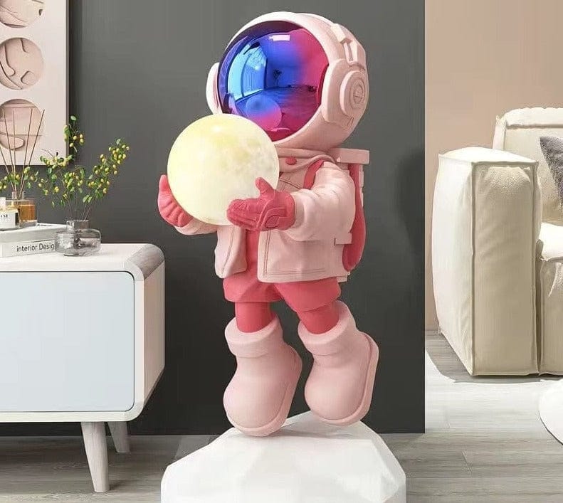 Modern Artistic Crafted Astronaut Statue Sculpture - Homebound Essentials