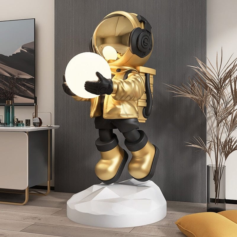 Modern Artistic Crafted Astronaut Statue Sculpture - Homebound Essentials