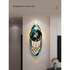 Modern Luxury Wall Clock Lamp - Homebound Essentials