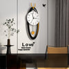 Modern Luxury Wall Clock Lamp - Homebound Essentials