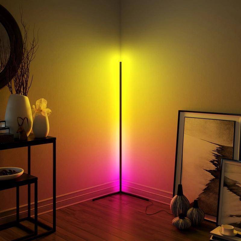 MoodSetter - Adjustable LED Corner Floor Lamp - Homebound Essentials