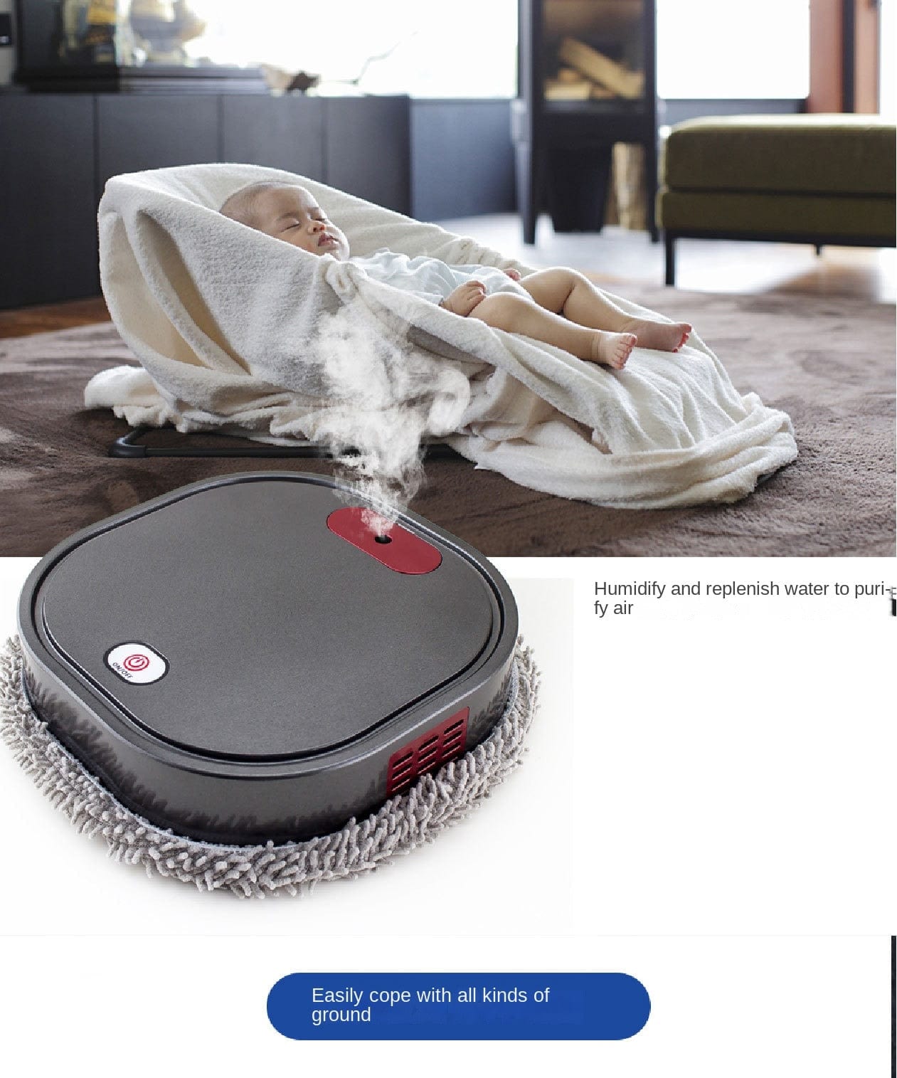 MopBot - Household Mopping Robot Cleaner - Homebound Essentials