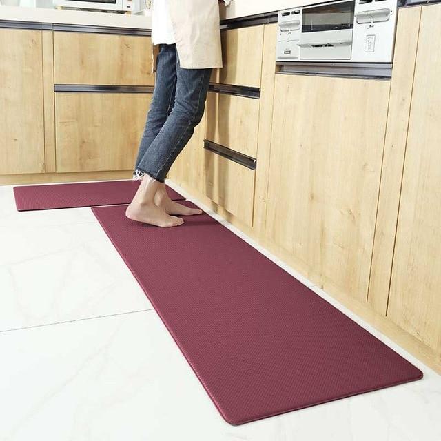 Nordic Style Micro Fiber Non - Slip Kitchen & Bathroom Mats - Homebound Essentials