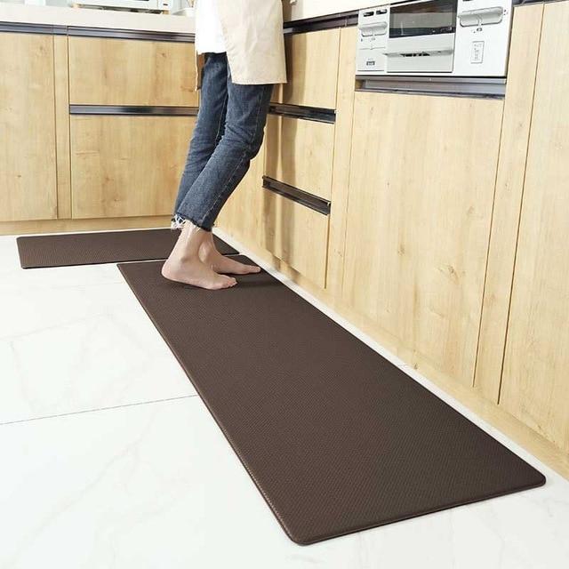 Nordic Style Micro Fiber Non - Slip Kitchen & Bathroom Mats - Homebound Essentials