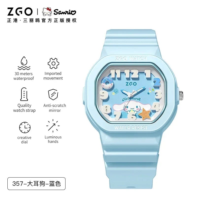 Pokemon Joint Zgo Sanrio Psyduck Charmander Waterproof Luminous Sports Electronic Watch for Boys and Girls - Homebound Essentials