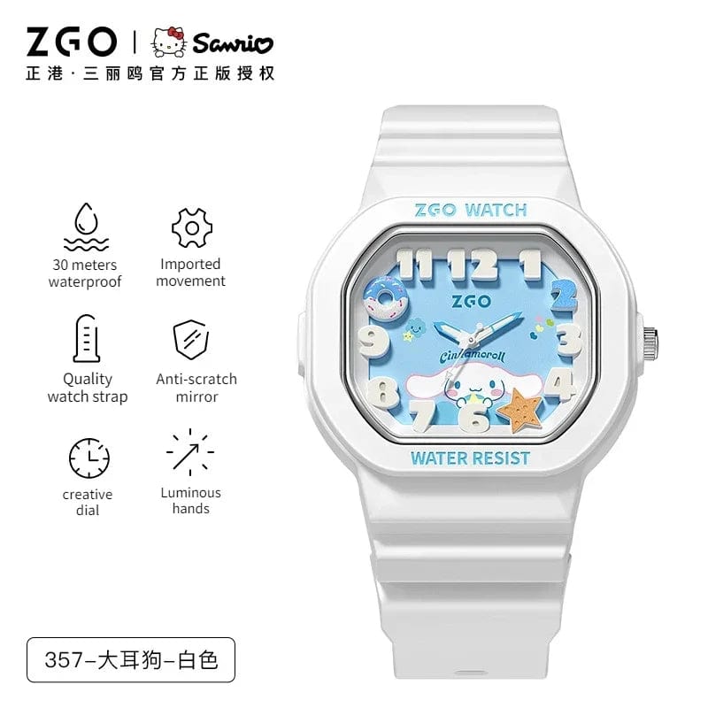 Pokemon Joint Zgo Sanrio Psyduck Charmander Waterproof Luminous Sports Electronic Watch for Boys and Girls - Homebound Essentials