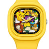 Pokémon Pikachu Cute Silicone Watch - Square Design, Fashionable Timepiece for Kids, Boys & Girls, Perfect Birthday Gift - Homebound Essentials