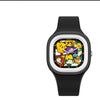 Pokémon Pikachu Cute Silicone Watch - Square Design, Fashionable Timepiece for Kids, Boys & Girls, Perfect Birthday Gift - Homebound Essentials