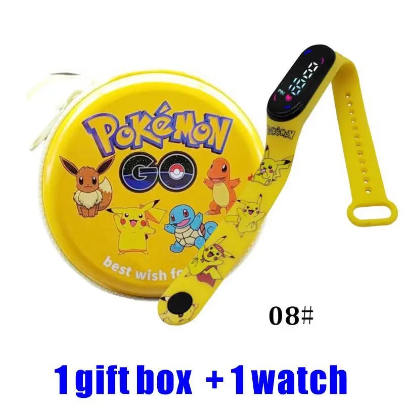 Pokémon Pikachu & Gengar Digital LED Watch - Homebound Essentials