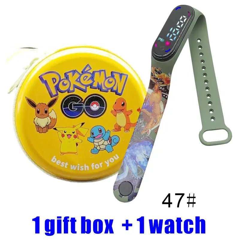 Pokémon Pikachu & Gengar Digital LED Watch - Homebound Essentials