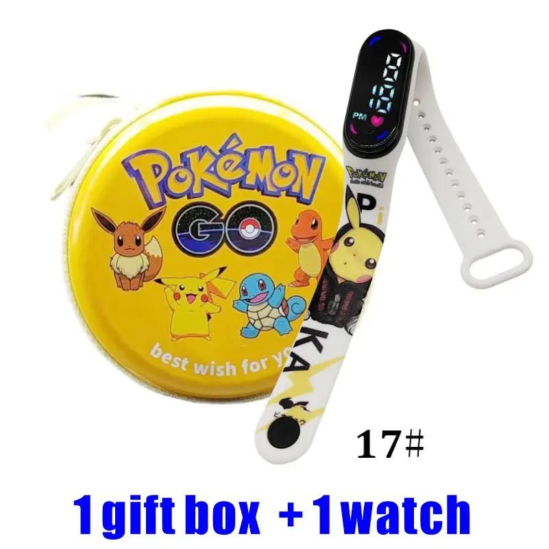 Pokémon Pikachu & Gengar Digital LED Watch - Homebound Essentials